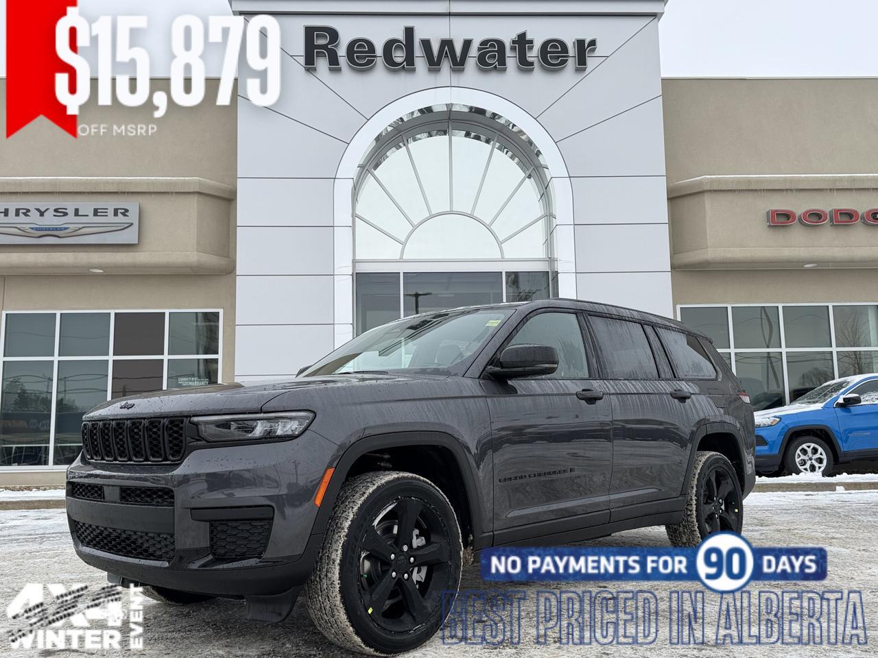 2025 Jeep Grand Cherokee L Altitude 4x4 | V6 | Sunroof | Power Liftgate | Remote Start