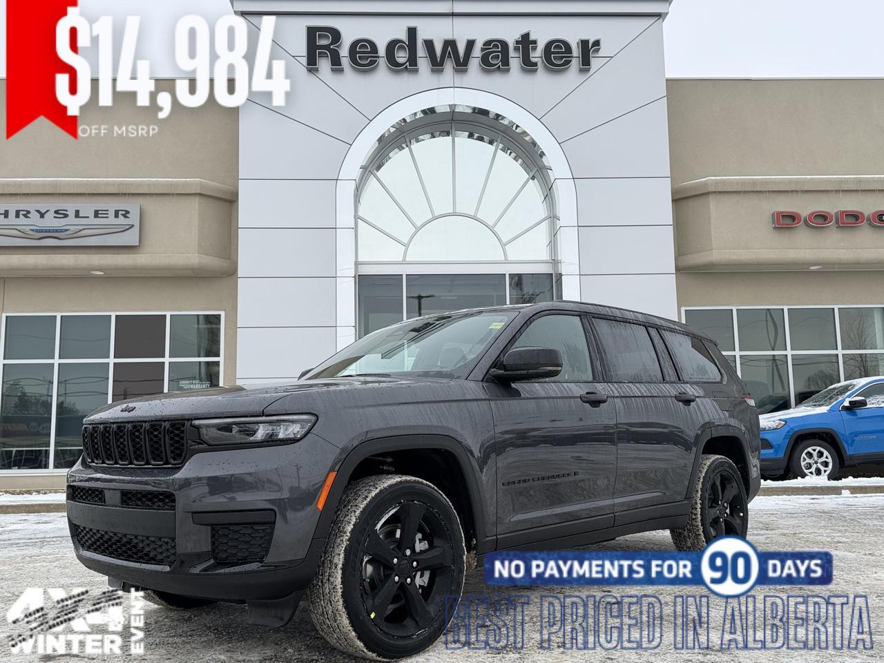 2025 Jeep Grand Cherokee L Altitude 4x4 | V6 | Sunroof | Power Liftgate | Remote Start