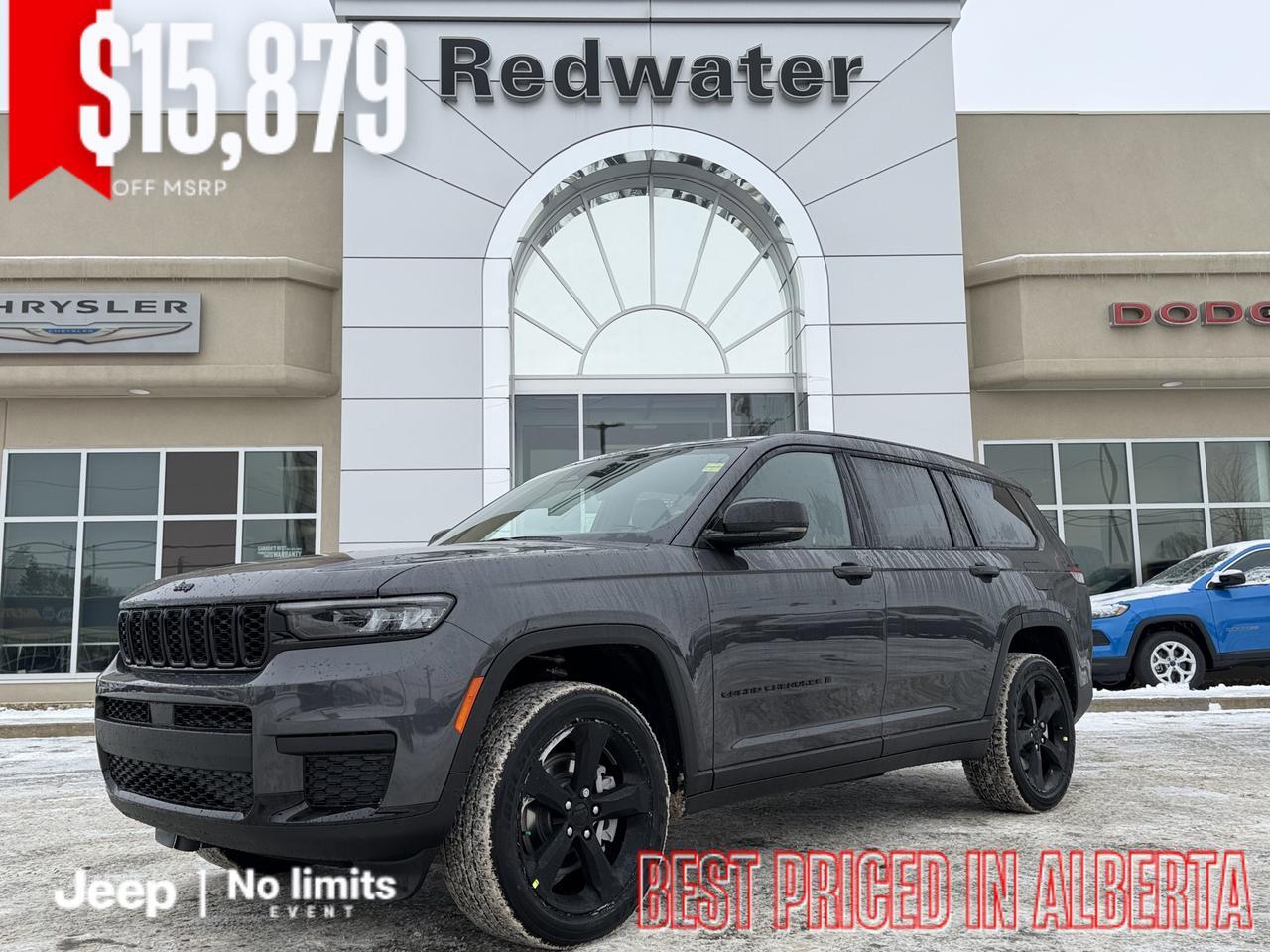 2025 Jeep Grand Cherokee L Altitude 4x4 | V6 | Sunroof | Power Liftgate | Remote Start