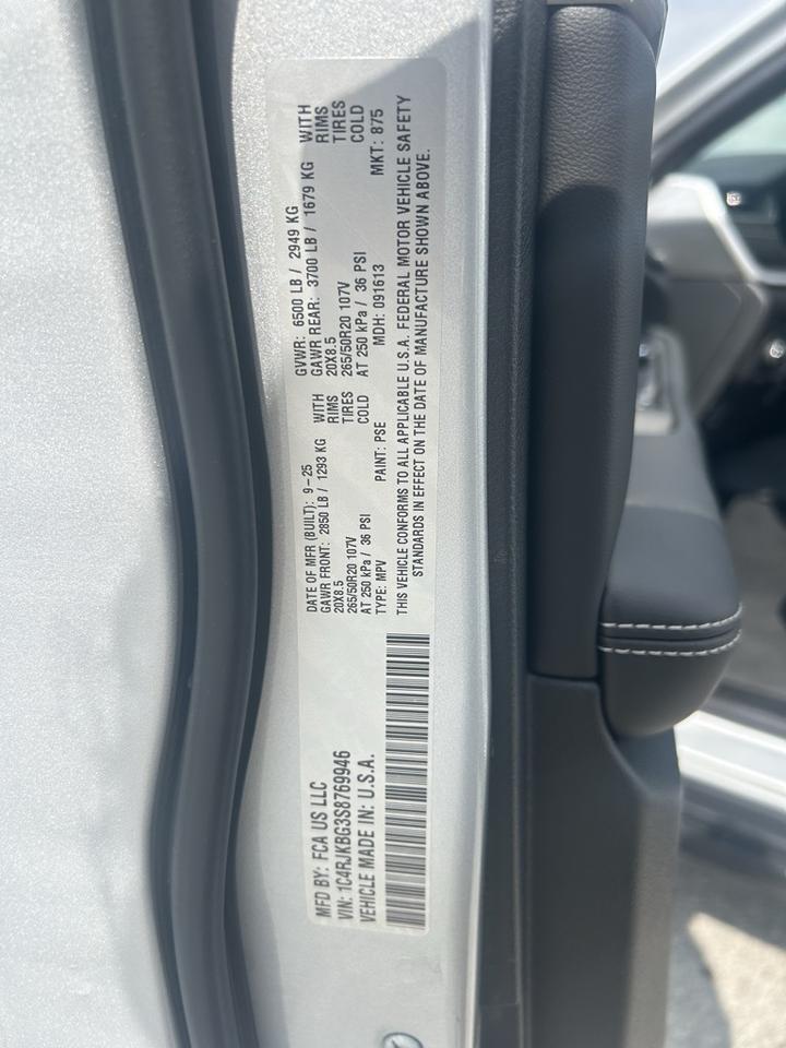 2025 Jeep Grand Cherokee L Limited Crestwood KY