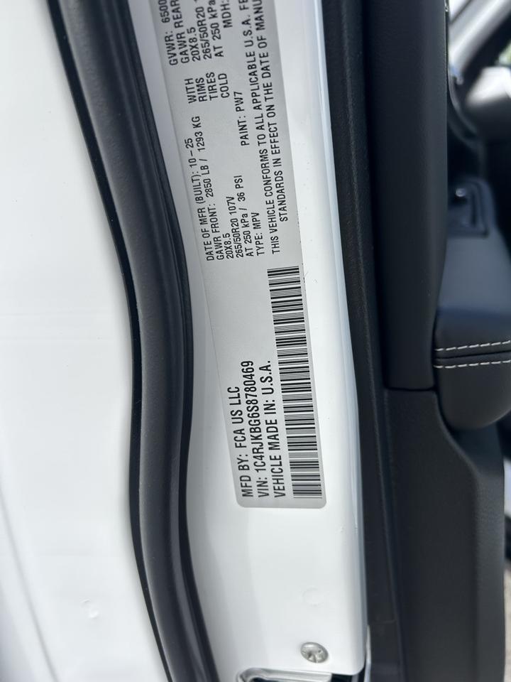2025 Jeep Grand Cherokee L Limited Crestwood KY
