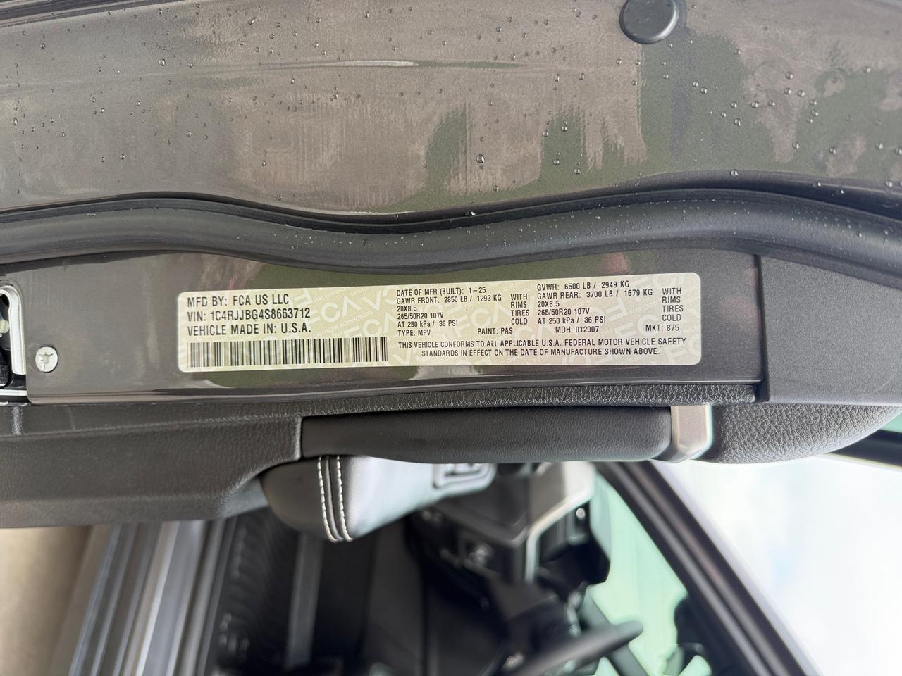 2025 Jeep Grand Cherokee L Limited New Braunfels TX