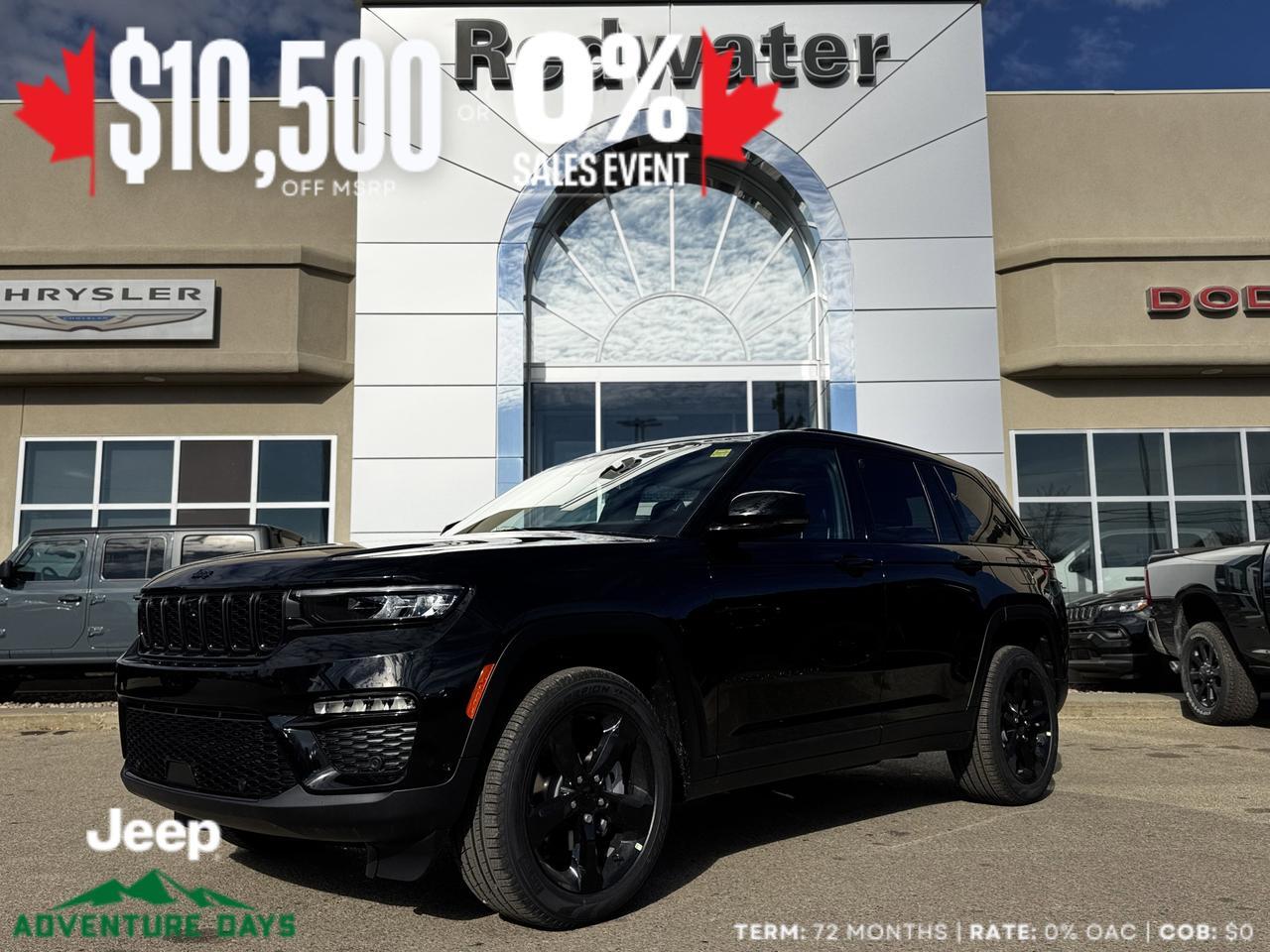 2025 Jeep Grand Cherokee Limited 4x4 | V6 | Luxury Tech | Pano Sunroof | NAV | Backup Camera