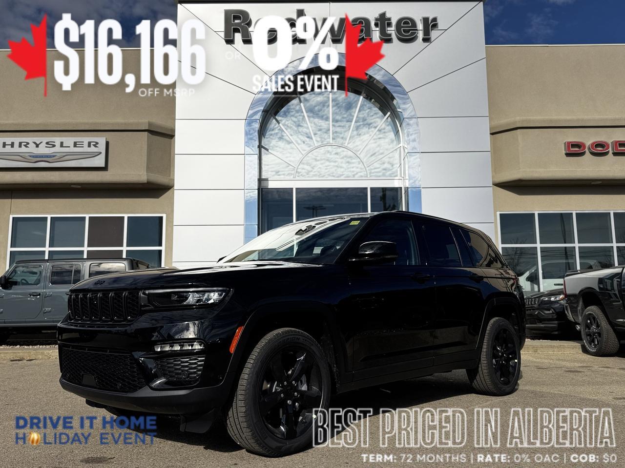 2025 Jeep Grand Cherokee Limited 4x4 | V6 | Luxury Tech | Pano Sunroof | NAV | Backup Camera