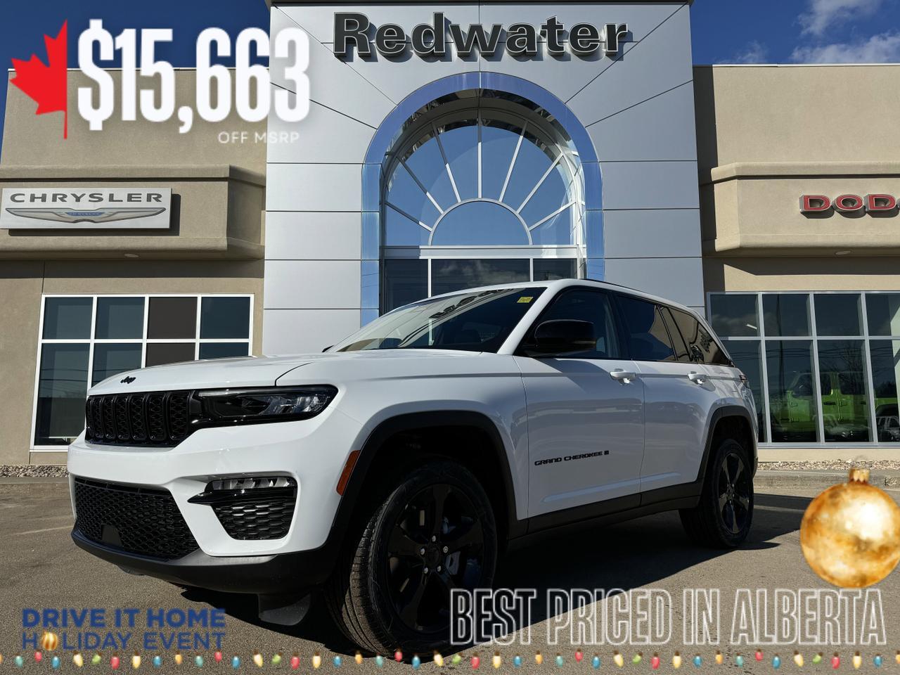 2025 Jeep Grand Cherokee Limited 4x4 | V6 Pentastar | Capri Leatherette | Sunroof | Power Liftgate