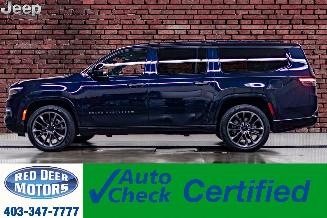2025 Jeep Grand Wagoneer L 4x4 Obsidian Series II Leather Roof Nav BCam