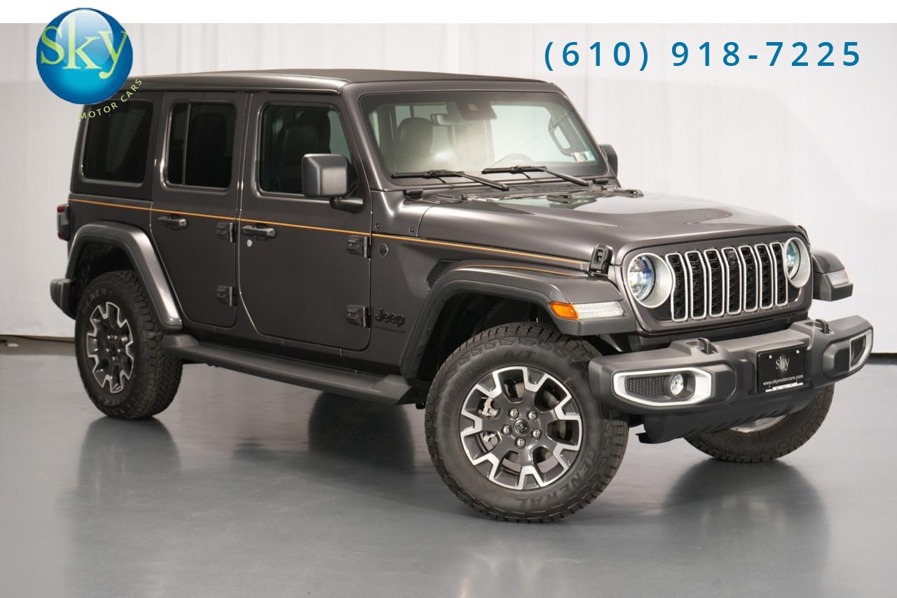 2025 Jeep Wrangler 4 Door 4WD Sahara SKY ONE-TOUCH POWER-TOP West Chester PA