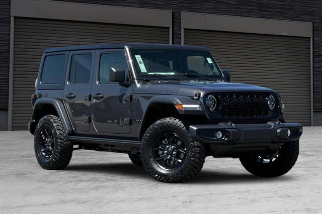 2025 Jeep Wrangler 4-Door Willys 4x4 Morgan Hill CA