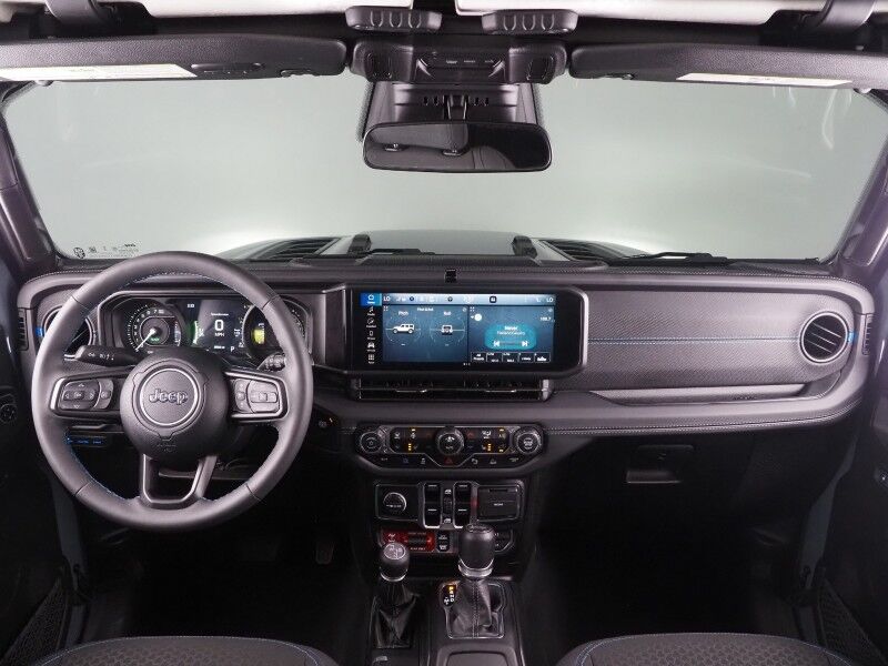 2025 Jeep Wrangler 4xe Rubicon *3-PIECE HARD TOP, ADAPTIVE CRUISE, SAFETY ALERTS, BACKUP-CAMERA, COLOR TOUCHSCREEN, HEATED SEATS/STEERING, REMOTE START, KEYLESS ENTRY, 17 INCH ALLOYS, ANDROID & APPLE