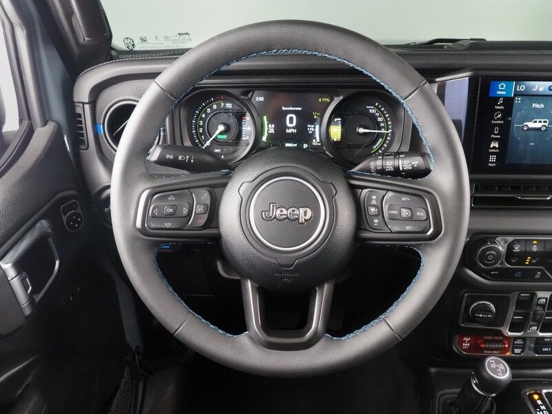 2025 Jeep Wrangler 4xe Rubicon *3-PIECE HARD TOP, ADAPTIVE CRUISE, SAFETY ALERTS, BACKUP-CAMERA, COLOR TOUCHSCREEN, HEATED SEATS/STEERING, REMOTE START, KEYLESS ENTRY, 17 INCH ALLOYS, ANDROID & APPLE Round Rock TX
