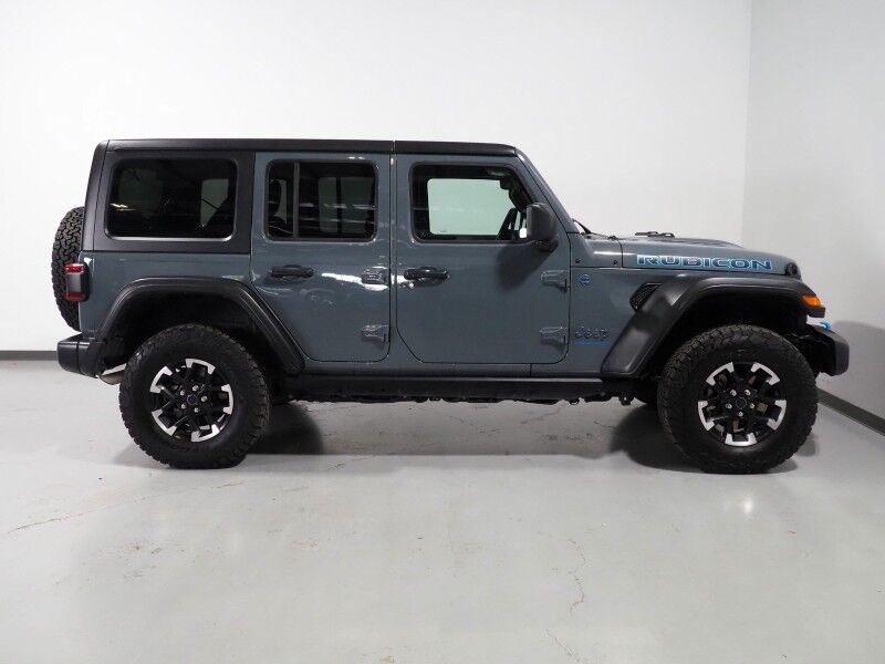 2025 Jeep Wrangler 4xe Rubicon *3-PIECE HARD TOP, ADAPTIVE CRUISE, SAFETY ALERTS, BACKUP-CAMERA, COLOR TOUCHSCREEN, HEATED SEATS/STEERING, REMOTE START, KEYLESS ENTRY, 17 INCH ALLOYS, ANDROID & APPLE Round Rock TX