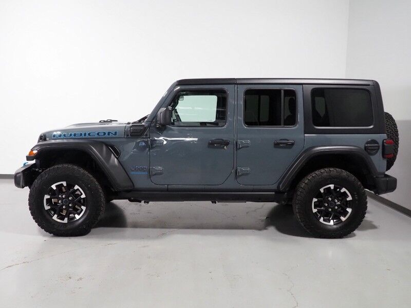 2025 Jeep Wrangler 4xe Rubicon *3-PIECE HARD TOP, ADAPTIVE CRUISE, SAFETY ALERTS, BACKUP-CAMERA, COLOR TOUCHSCREEN, HEATED SEATS/STEERING, REMOTE START, KEYLESS ENTRY, 17 INCH ALLOYS, ANDROID & APPLE Round Rock TX