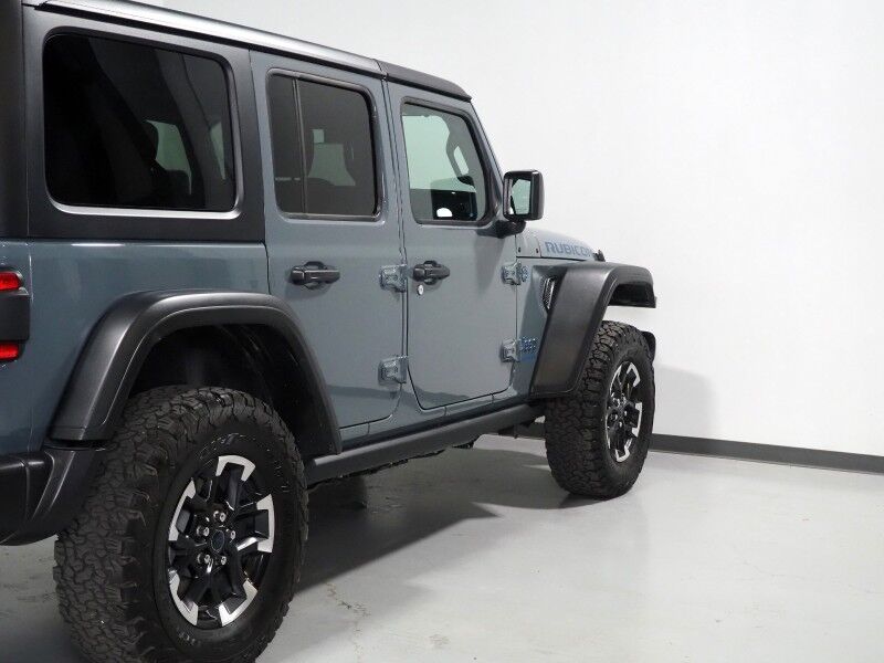 2025 Jeep Wrangler 4xe Rubicon *3-PIECE HARD TOP, ADAPTIVE CRUISE, SAFETY ALERTS, BACKUP-CAMERA, COLOR TOUCHSCREEN, HEATED SEATS/STEERING, REMOTE START, KEYLESS ENTRY, 17 INCH ALLOYS, ANDROID & APPLE Round Rock TX