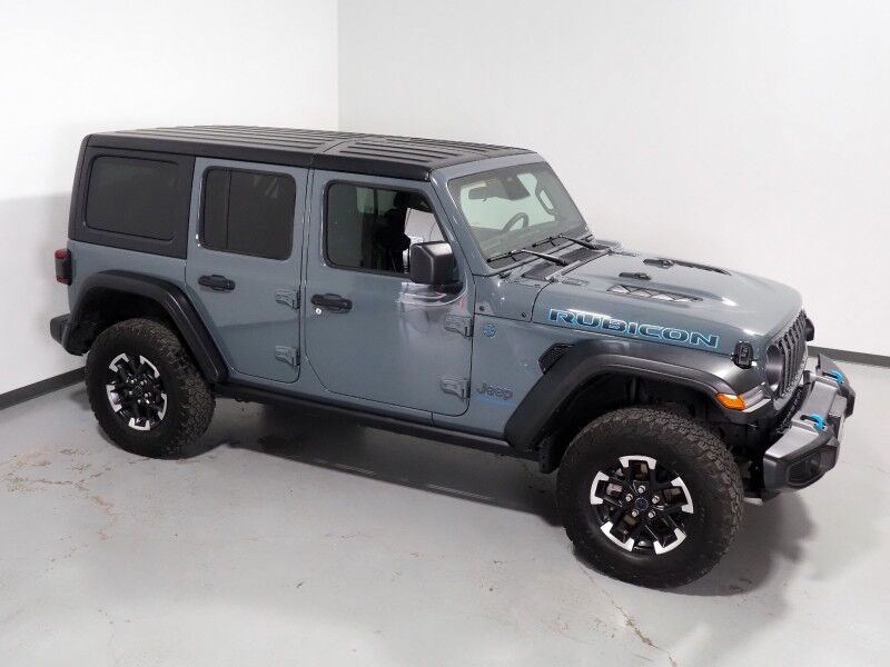 2025 Jeep Wrangler 4xe Rubicon *3-PIECE HARD TOP, ADAPTIVE CRUISE, SAFETY ALERTS, BACKUP-CAMERA, COLOR TOUCHSCREEN, HEATED SEATS/STEERING, REMOTE START, KEYLESS ENTRY, 17 INCH ALLOYS, ANDROID & APPLE Round Rock TX