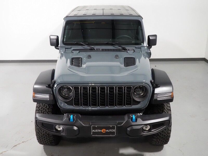 2025 Jeep Wrangler 4xe Rubicon *3-PIECE HARD TOP, ADAPTIVE CRUISE, SAFETY ALERTS, BACKUP-CAMERA, COLOR TOUCHSCREEN, HEATED SEATS/STEERING, REMOTE START, KEYLESS ENTRY, 17 INCH ALLOYS, ANDROID & APPLE Round Rock TX