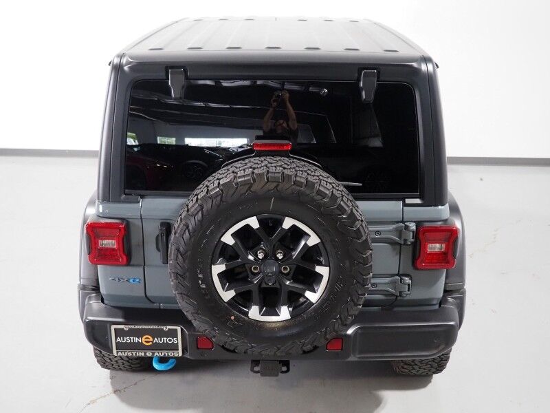 2025 Jeep Wrangler 4xe Rubicon *3-PIECE HARD TOP, ADAPTIVE CRUISE, SAFETY ALERTS, BACKUP-CAMERA, COLOR TOUCHSCREEN, HEATED SEATS/STEERING, REMOTE START, KEYLESS ENTRY, 17 INCH ALLOYS, ANDROID & APPLE Round Rock TX