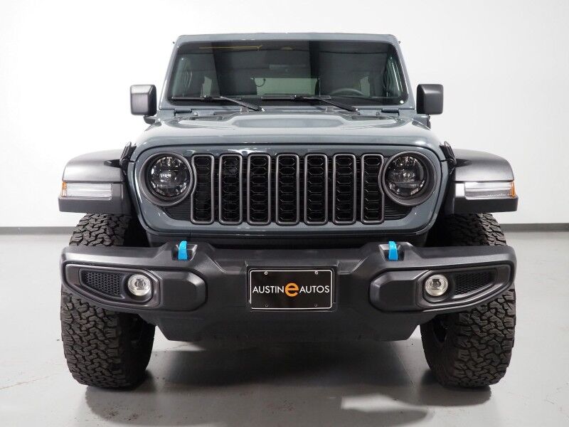2025 Jeep Wrangler 4xe Rubicon *3-PIECE HARD TOP, ADAPTIVE CRUISE, SAFETY ALERTS, BACKUP-CAMERA, COLOR TOUCHSCREEN, HEATED SEATS/STEERING, REMOTE START, KEYLESS ENTRY, 17 INCH ALLOYS, ANDROID & APPLE Round Rock TX