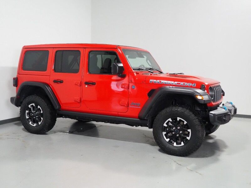 2025 Jeep Wrangler 4xe Rubicon *SKY ONE-TOUCH POWER-TOP, ADAPTIVE CRUISE, COLLISION ALERT w/BRAKING, BACKUP-CAMERA, COLOR TOUCHSCREEN, HEATED SEATS/STEERING, REMOTE START, KEYLESS ENTRY, 17 INCH ALLOYS, ANDROID & APPLE