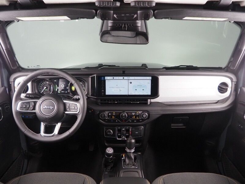 2025 Jeep Wrangler 4xe Sahara *BODY-COLORED 3-PIECE HARD TOP, ADAPTIVE CRUISE, SAFETY ALERTS, BACKUP-CAMERA, COLOR TOUCHSCREEN, HEATED SEATS/STEERING, REMOTE START, KEYLESS ENTRY, 20 INCH ALLOYS, ANDROID & APPLE