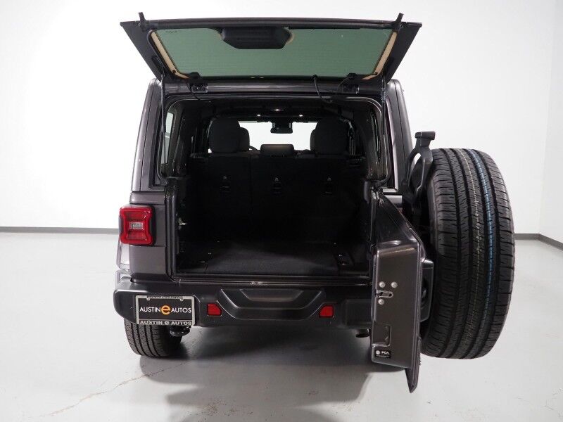 2025 Jeep Wrangler 4xe Sahara *BODY-COLORED 3-PIECE HARD TOP, ADAPTIVE CRUISE, SAFETY ALERTS, BACKUP-CAMERA, COLOR TOUCHSCREEN, HEATED SEATS/STEERING, REMOTE START, KEYLESS ENTRY, 20 INCH ALLOYS, ANDROID & APPLE Round Rock TX