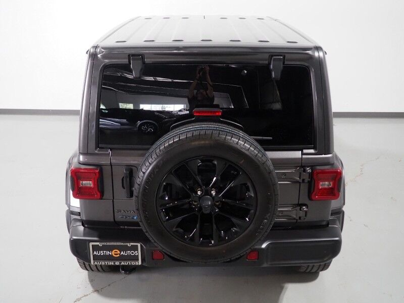 2025 Jeep Wrangler 4xe Sahara *BODY-COLORED 3-PIECE HARD TOP, ADAPTIVE CRUISE, SAFETY ALERTS, BACKUP-CAMERA, COLOR TOUCHSCREEN, HEATED SEATS/STEERING, REMOTE START, KEYLESS ENTRY, 20 INCH ALLOYS, ANDROID & APPLE Round Rock TX