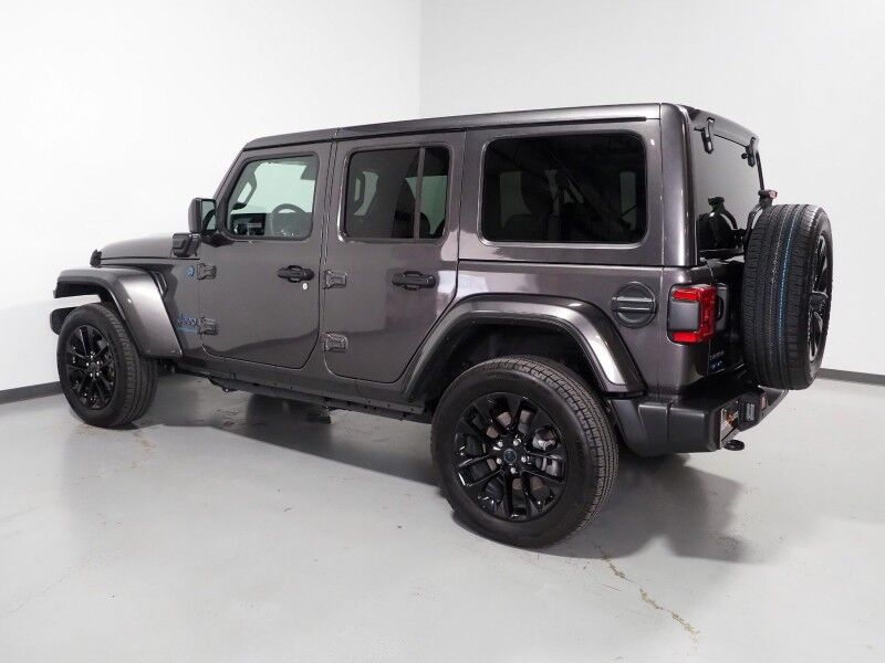 2025 Jeep Wrangler 4xe Sahara *BODY-COLORED 3-PIECE HARD TOP, ADAPTIVE CRUISE, SAFETY ALERTS, BACKUP-CAMERA, COLOR TOUCHSCREEN, HEATED SEATS/STEERING, REMOTE START, KEYLESS ENTRY, 20 INCH ALLOYS, ANDROID & APPLE Round Rock TX