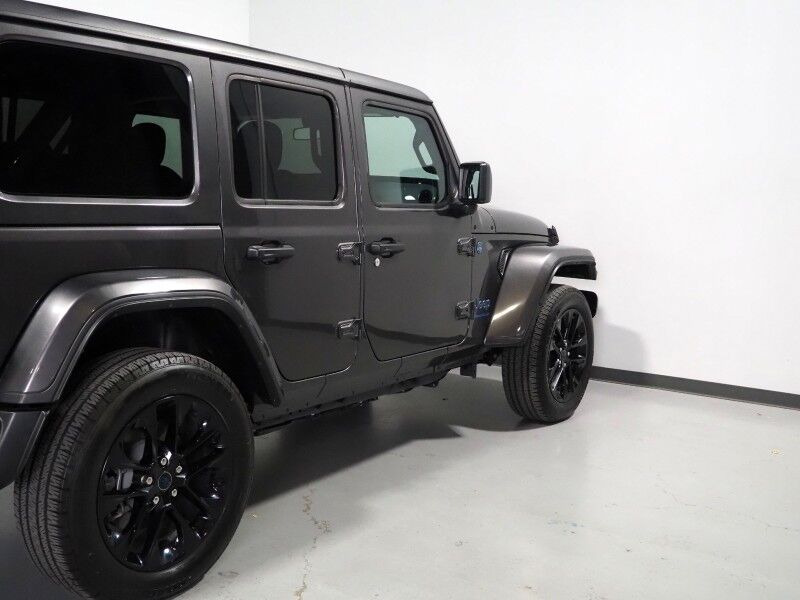 2025 Jeep Wrangler 4xe Sahara *BODY-COLORED 3-PIECE HARD TOP, ADAPTIVE CRUISE, SAFETY ALERTS, BACKUP-CAMERA, COLOR TOUCHSCREEN, HEATED SEATS/STEERING, REMOTE START, KEYLESS ENTRY, 20 INCH ALLOYS, ANDROID & APPLE Round Rock TX