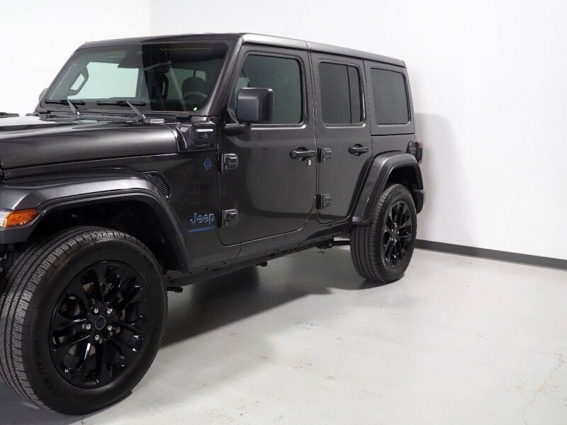 2025 Jeep Wrangler 4xe Sahara *BODY-COLORED 3-PIECE HARD TOP, ADAPTIVE CRUISE, SAFETY ALERTS, BACKUP-CAMERA, COLOR TOUCHSCREEN, HEATED SEATS/STEERING, REMOTE START, KEYLESS ENTRY, 20 INCH ALLOYS, ANDROID & APPLE Round Rock TX