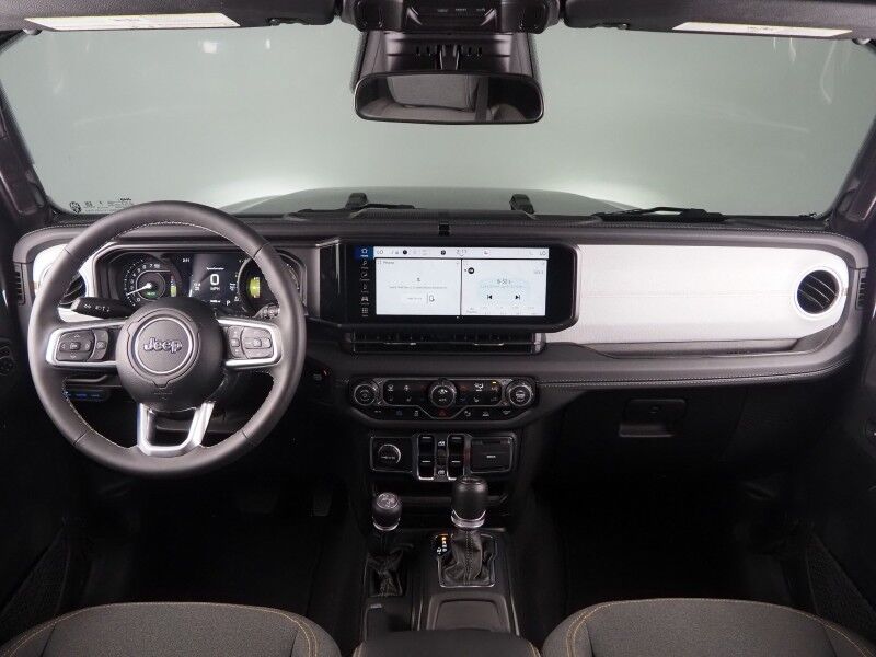 2025 Jeep Wrangler 4xe Sahara *BODY-COLORED 3-PIECE HARD TOP, ADAPTIVE CRUISE, SAFETY ALERTS, BACKUP-CAMERA, COLOR TOUCHSCREEN, HEATED SEATS/STEERING, REMOTE START, KEYLESS ENTRY, 20 INCH ALLOYS, ANDROID & APPLE