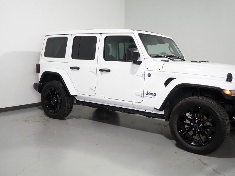 2025 Jeep Wrangler 4xe Sahara *SKY ONE-TOUCH POWER-TOP, ADAPTIVE CRUISE, SAFETY ALERTS, BACKUP-CAMERA, COLOR TOUCHSCREEN, HEATED SEATS/STEERING, REMOTE START, KEYLESS ENTRY, 20 INCH ALLOYS, ANDROID & APPLE Round Rock TX