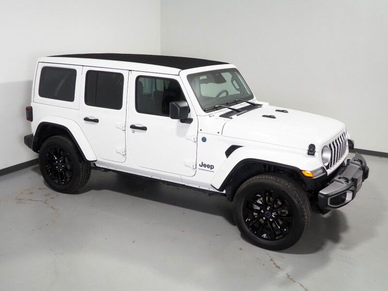 2025 Jeep Wrangler 4xe Sahara *SKY ONE-TOUCH POWER-TOP, ADAPTIVE CRUISE, SAFETY ALERTS, BACKUP-CAMERA, COLOR TOUCHSCREEN, HEATED SEATS/STEERING, REMOTE START, KEYLESS ENTRY, 20 INCH ALLOYS, ANDROID & APPLE Round Rock TX