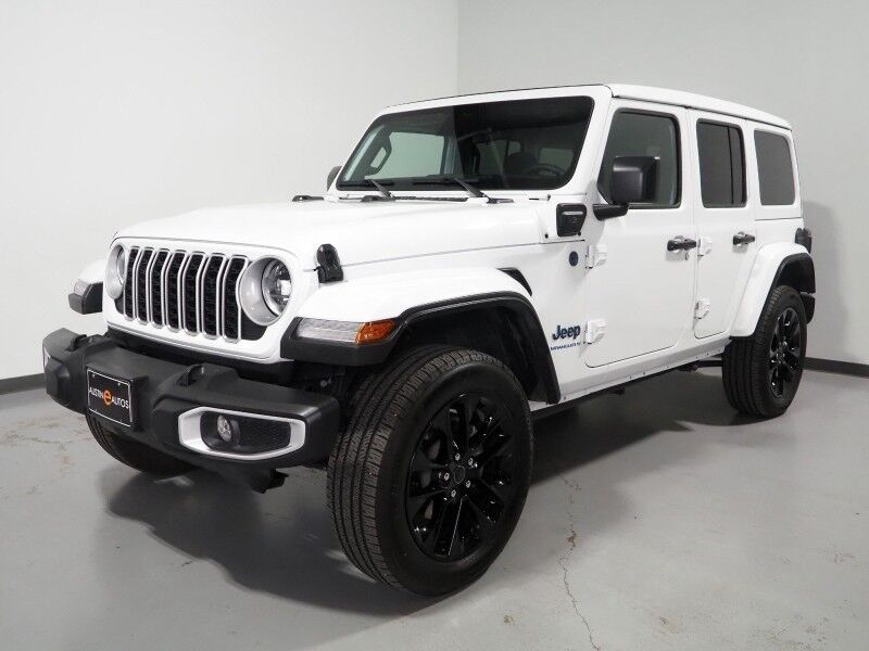 2025 Jeep Wrangler 4xe Sahara *SKY ONE-TOUCH POWER-TOP, ADAPTIVE CRUISE, SAFETY ALERTS, BACKUP-CAMERA, COLOR TOUCHSCREEN, HEATED SEATS/STEERING, REMOTE START, KEYLESS ENTRY, 20 INCH ALLOYS, ANDROID & APPLE Round Rock TX