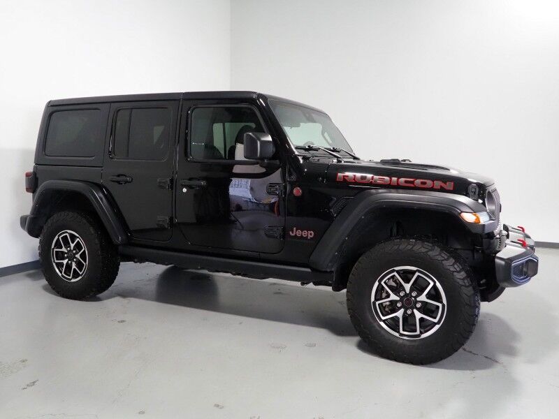 2025 Jeep Wrangler Rubicon 4WD *ADAPTIVE CRUISE, COLLISION ALERT, BACKUP-CAMERA, COLOR TOUCHSCREEN, 3-PIECE HARD TOP, KEYLESS ENTRY, AUTO CLIMATE CONTROL, 17 INCH ALLOYS, LED HEADLIGHTS, ANDROID & APPLE