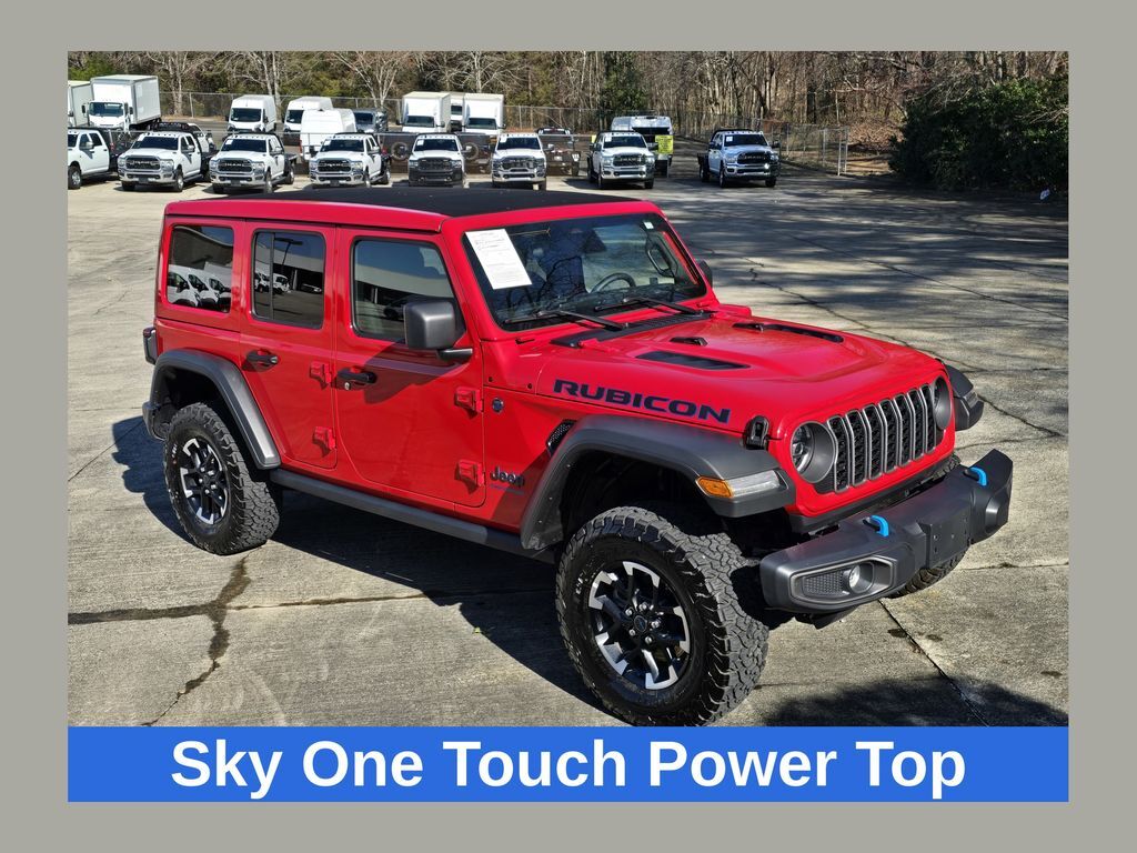 2025 Jeep Wrangler Rubicon 4xe w/Sky One Touch Power Roof Concord NC