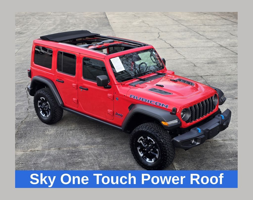 2025 Jeep Wrangler Rubicon 4xe w/Sky One Touch Power Roof Concord NC