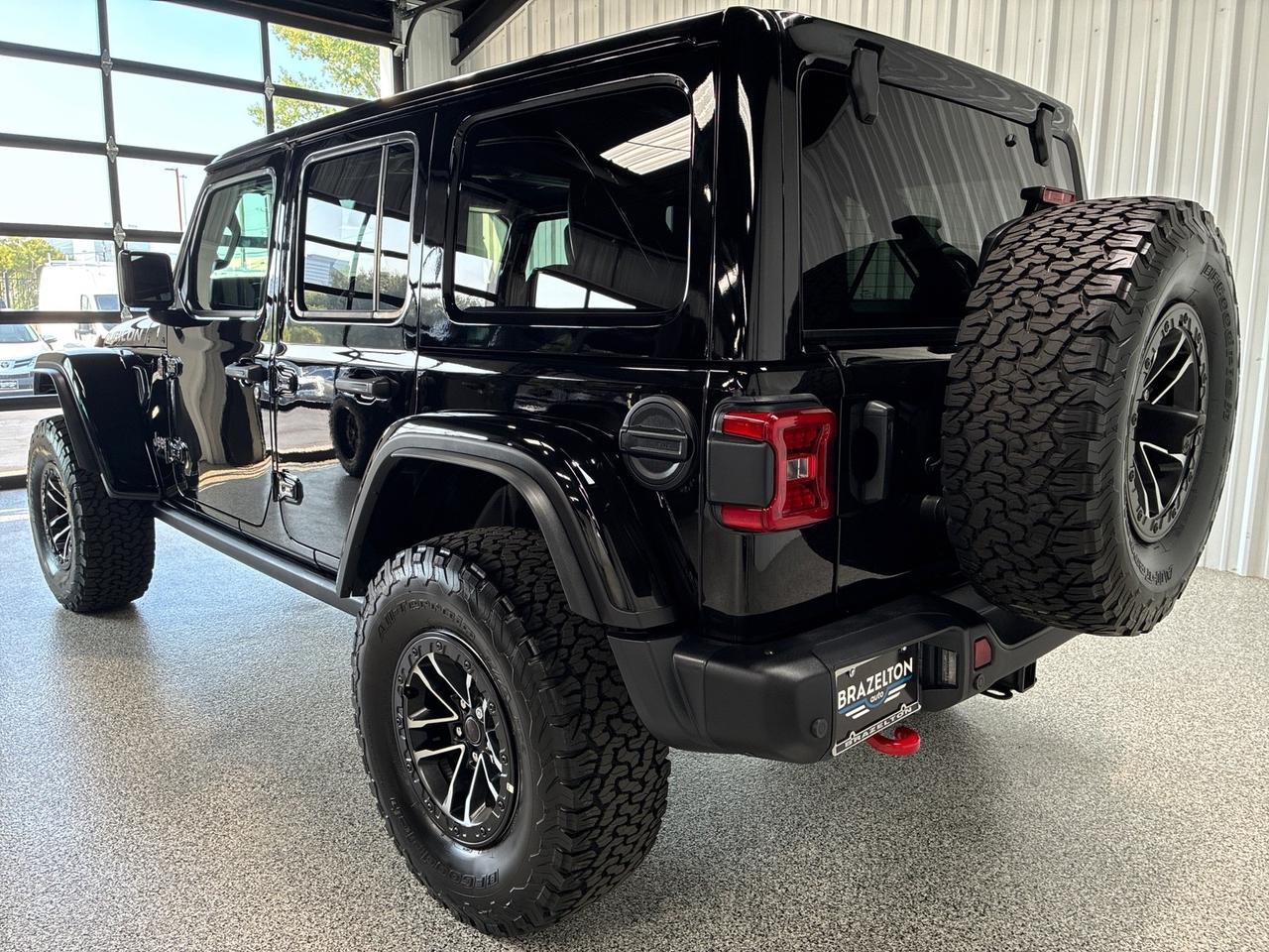 2025 Jeep Wrangler Rubicon X, Warn Winch, Trailer Tow & Switch Group, 1k Miles Houston TX
