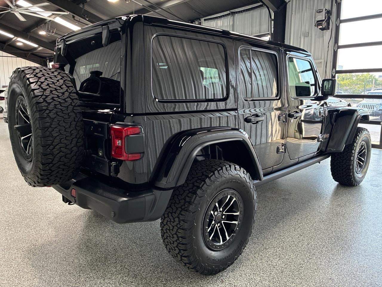 2025 Jeep Wrangler Rubicon X, Warn Winch, Trailer Tow & Switch Group, 1k Miles Houston TX