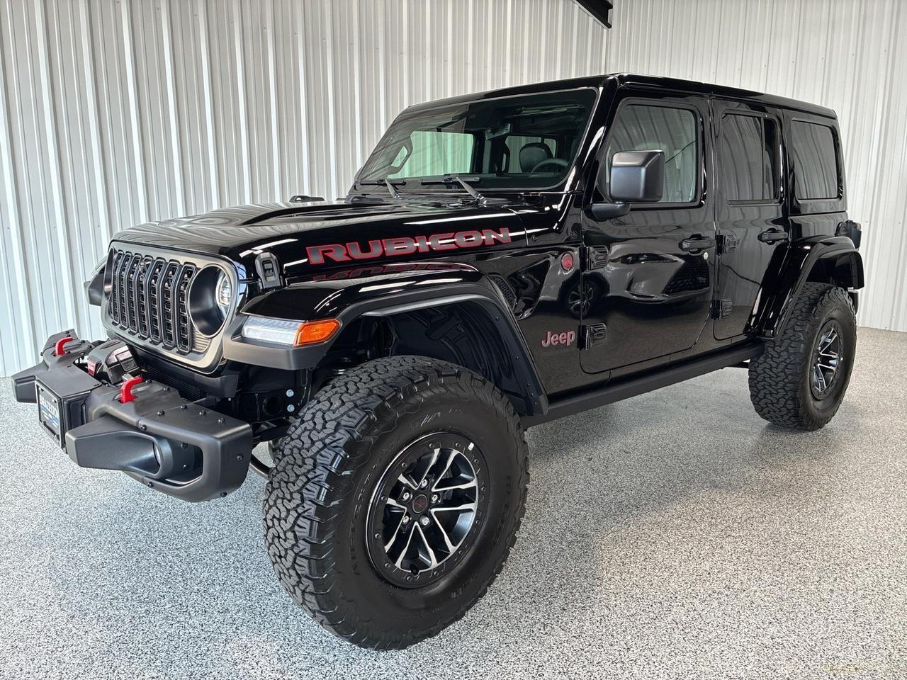 2025 Jeep Wrangler Rubicon X, Warn Winch, Trailer Tow & Switch Group, 1k Miles Houston TX