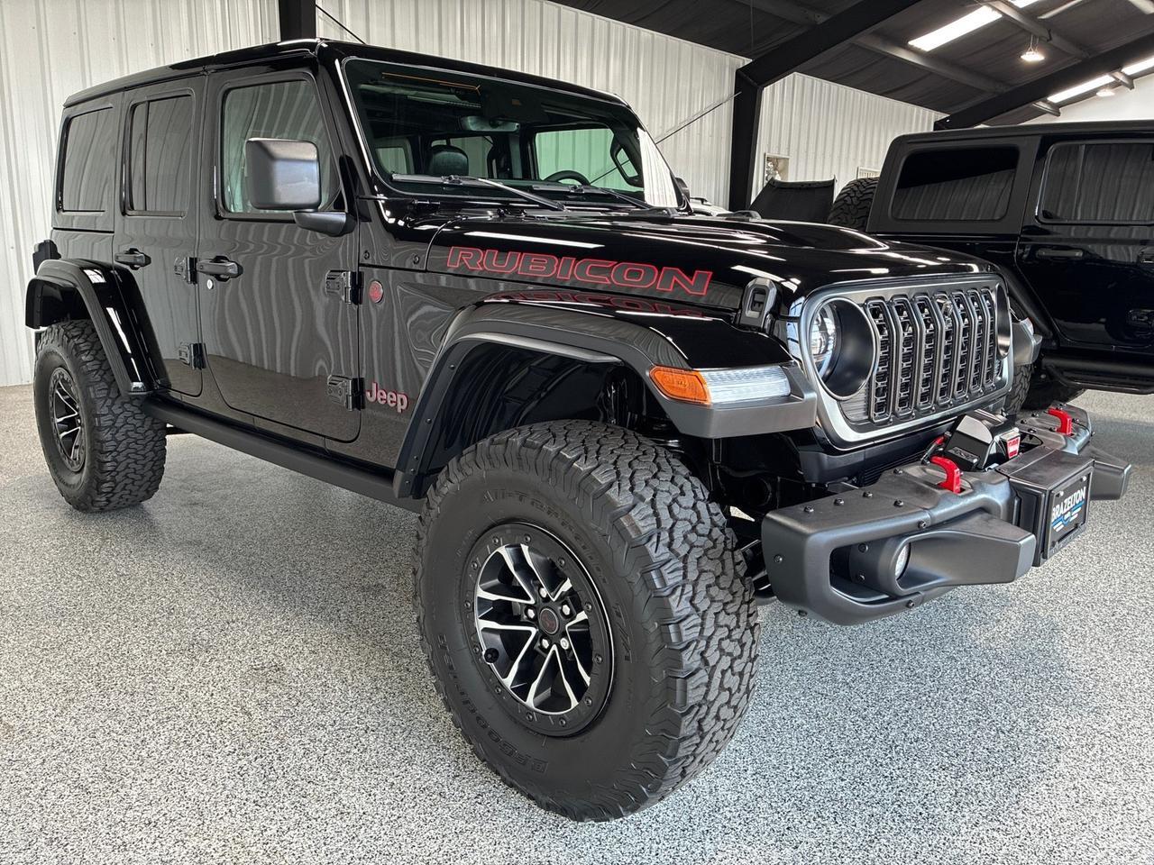 2025 Jeep Wrangler Rubicon X, Warn Winch, Trailer Tow & Switch Group, 1k Miles Houston TX