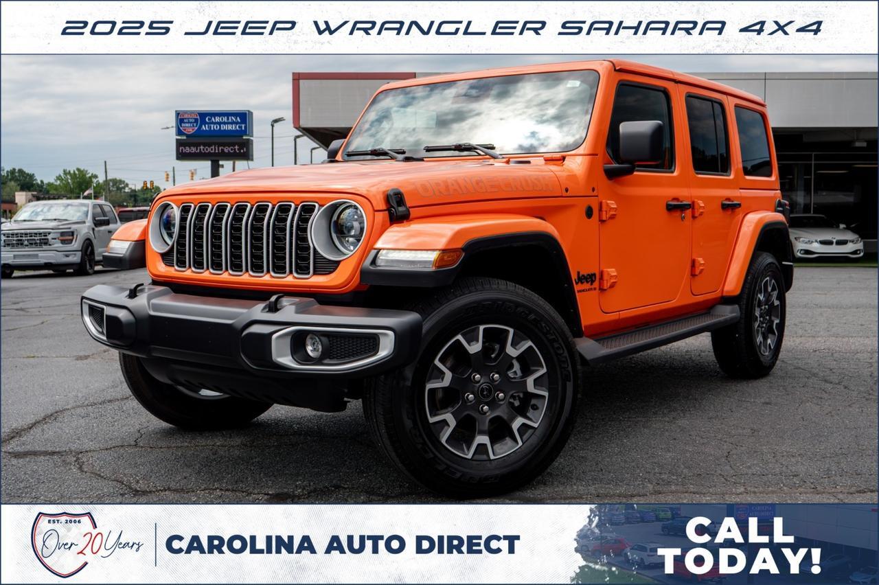 2025 Jeep Wrangler Sahara 4X4 / 3.6L V6 / Heated Seats / Hard Top!