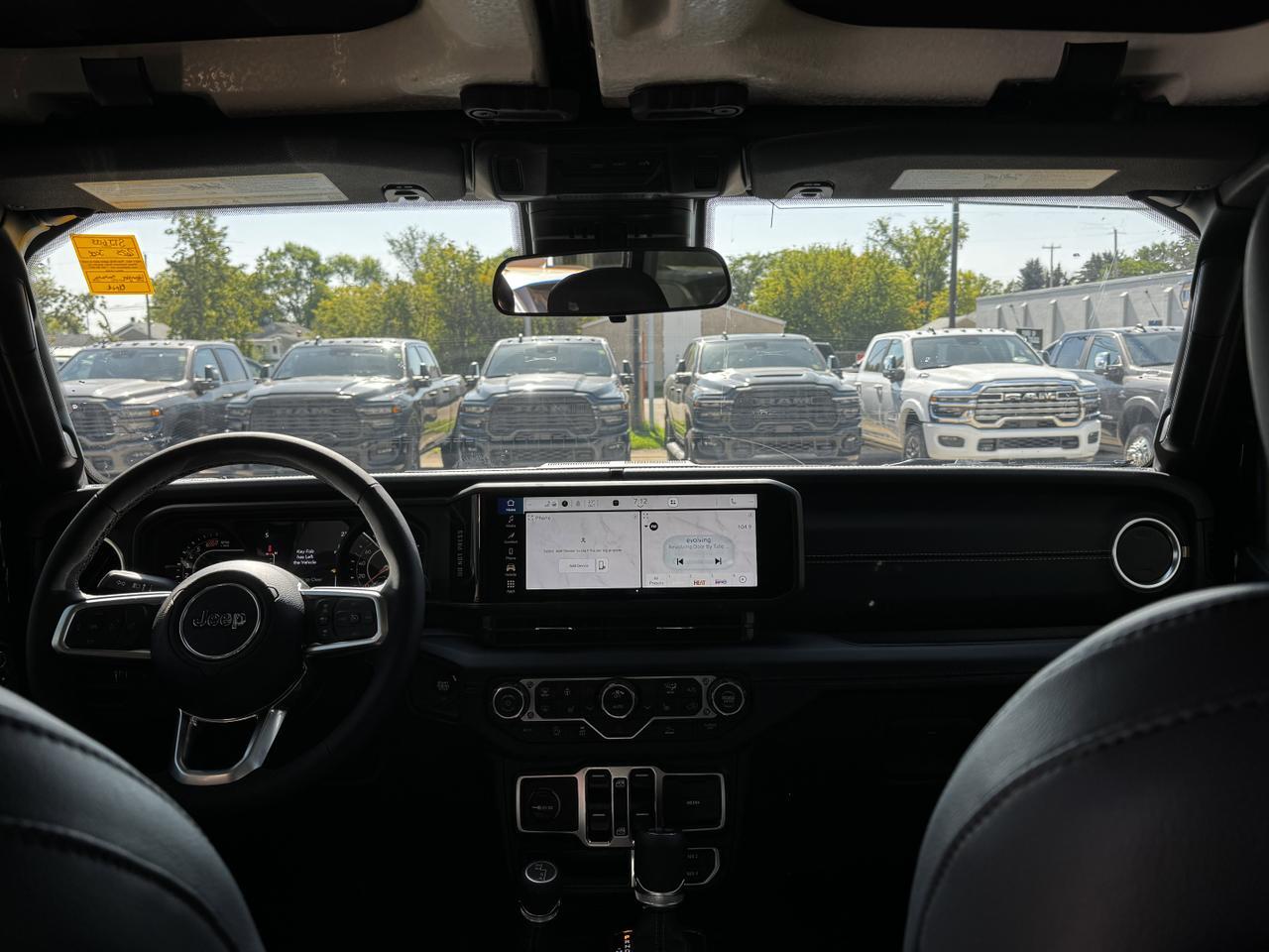 2025 Jeep Wrangler Sahara 4x4 | McKinley Seats | V6 | Remote Start | Backup Camera Redwater AB
