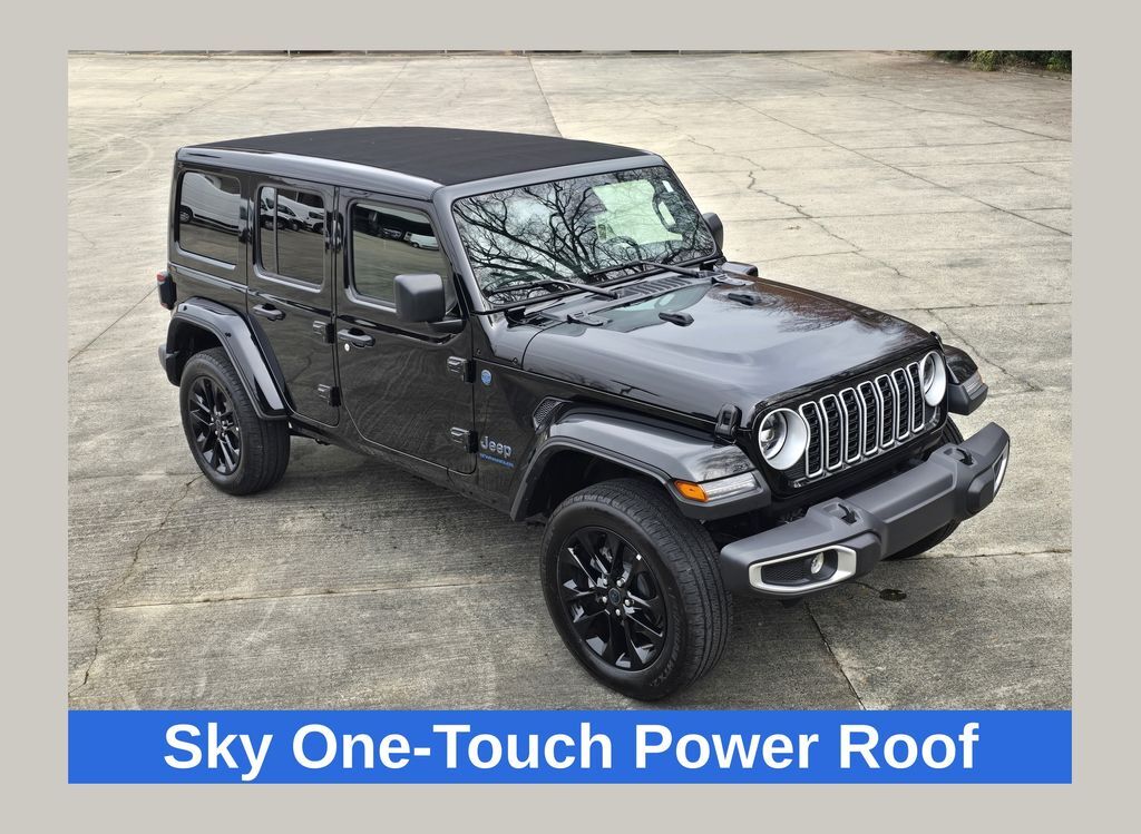 2025 Jeep Wrangler Sahara 4xe W/Sky One-Touch Power Roof Concord NC