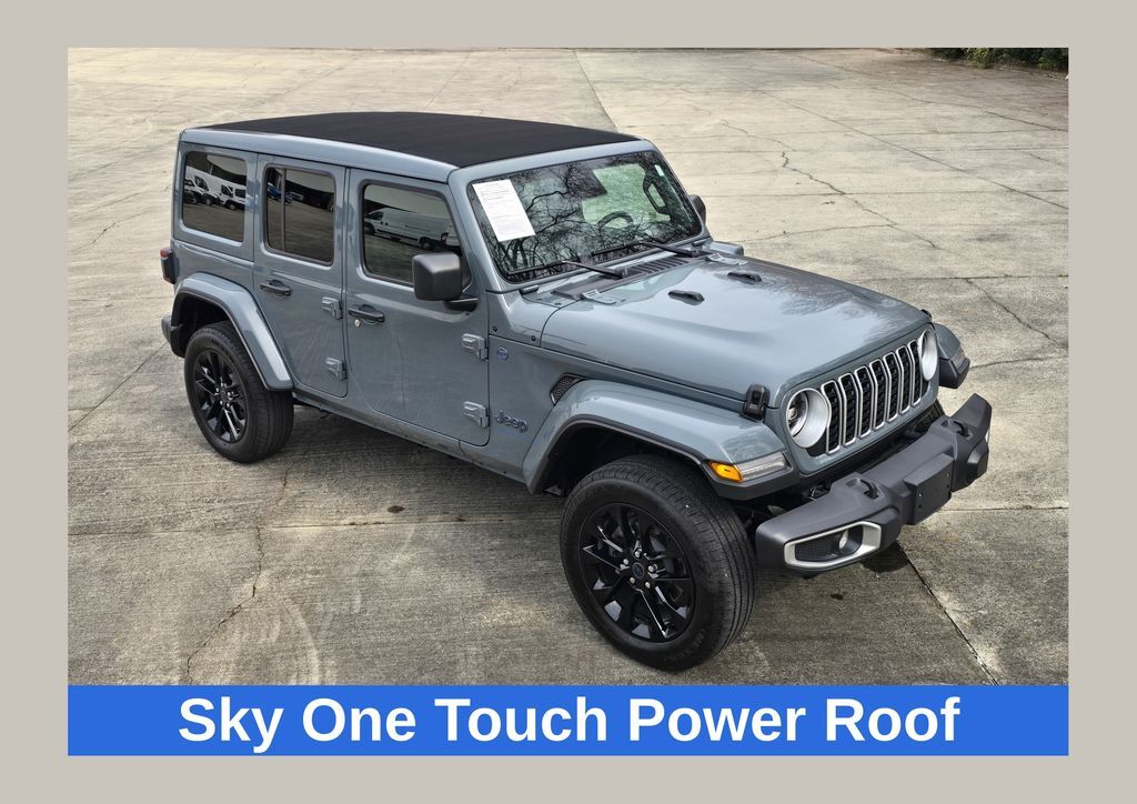2025 Jeep Wrangler Sahara 4xe w/Sky One Touch Power Roof Concord NC