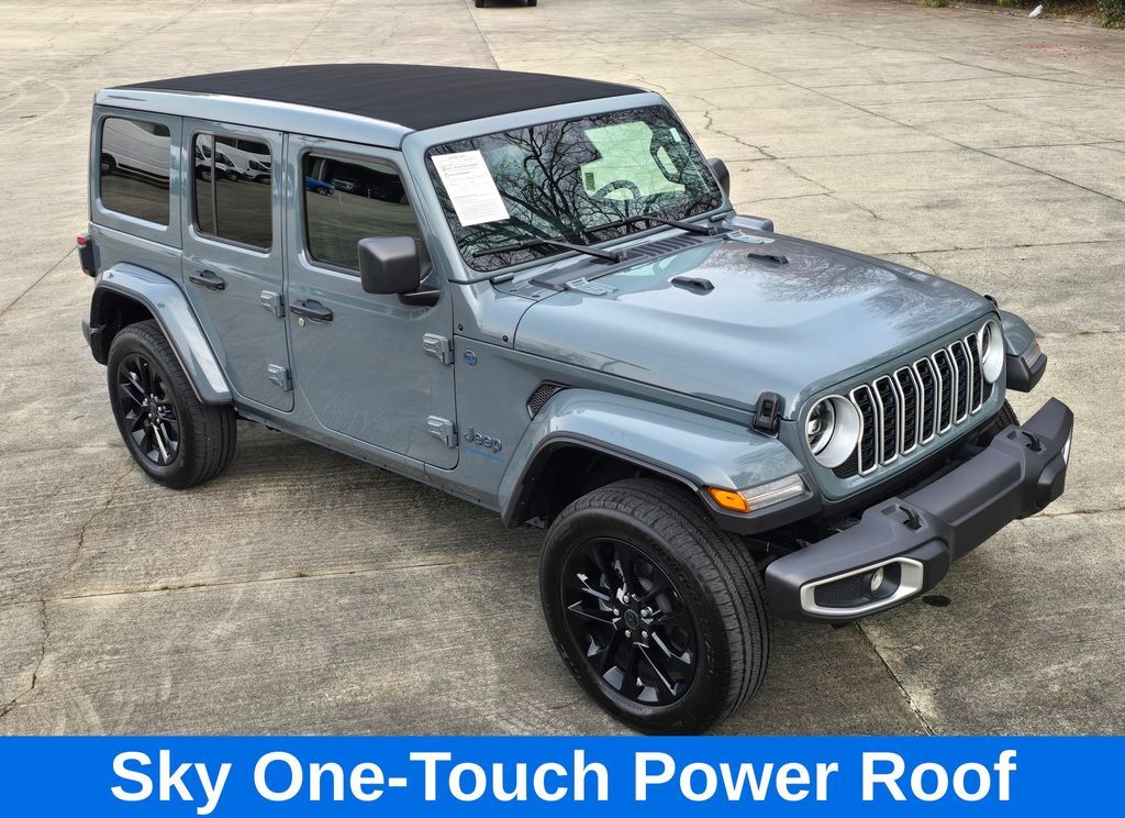 2025 Jeep Wrangler Sahara 4xe W/Sky One-Touch Power Roof Concord NC