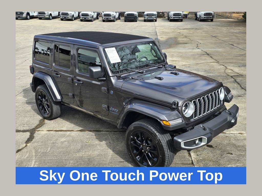2025 Jeep Wrangler Sahara 4xe W/Sky One Touch Power Roof Concord NC