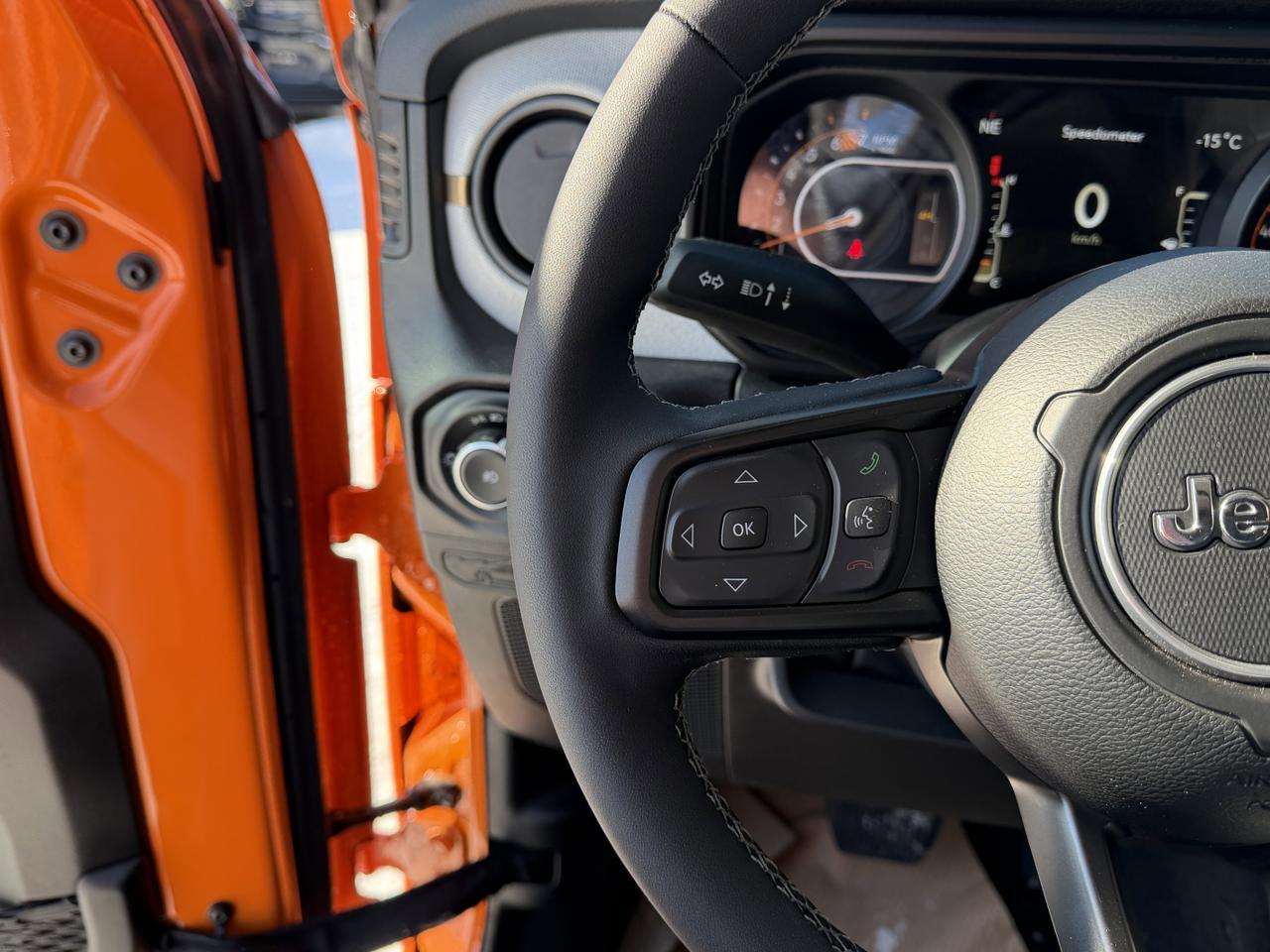 2025 Jeep Wrangler Sport S 4x4 | JEEP-O-LANTERN | Rig Ready Wrangler  | 4 Door | Hardtop | Heated Seats | Remote Start Redwater AB