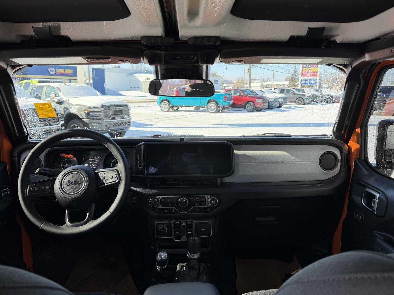 2025 Jeep Wrangler Sport S 4x4 | JEEP-O-LANTERN | Rig Ready Wrangler  | 4 Door | Hardtop | Heated Seats | Remote Start Redwater AB