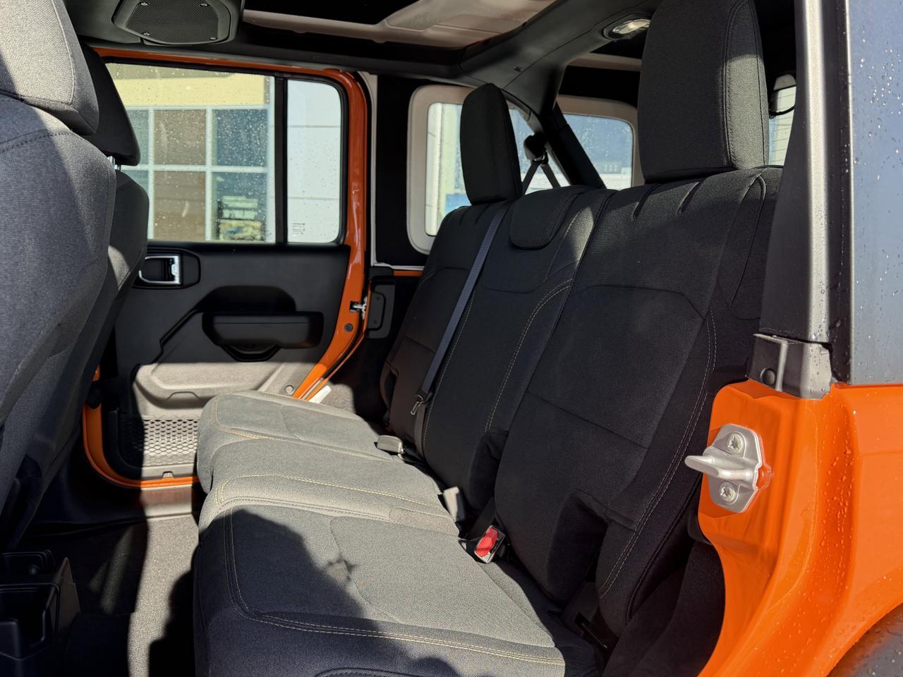 2025 Jeep Wrangler Sport S 4x4 | JEEP-O-LANTERN | Rig Ready Wrangler  | 4 Door | Hardtop | Heated Seats | Remote Start Redwater AB