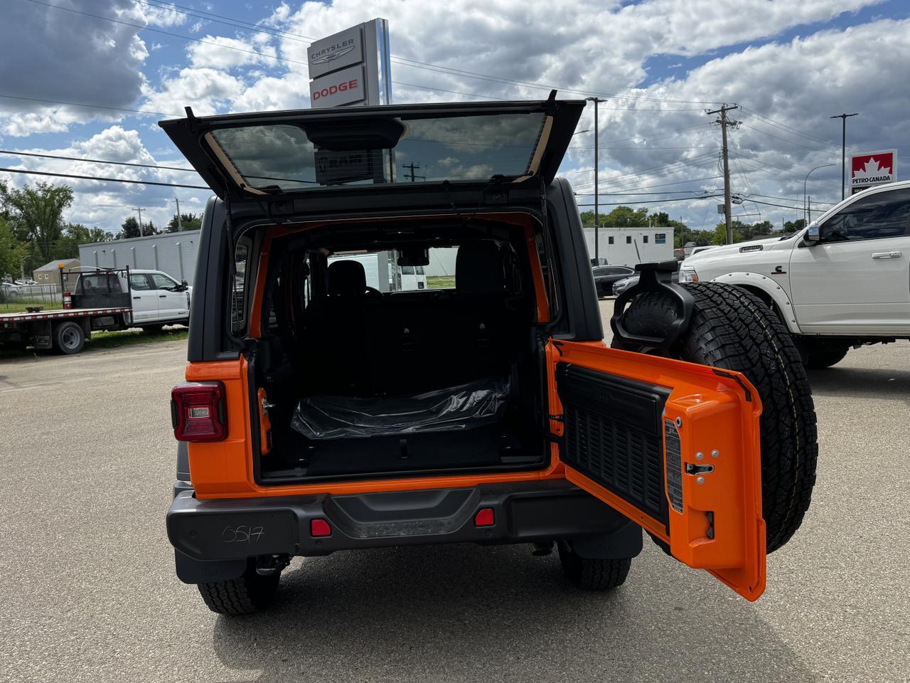 2025 Jeep Wrangler Sport S 4x4 | Rig Ready Wrangler  | 4 Door | Hardtop | Heated Seats | Remote Start | Backup Camera Redwater AB