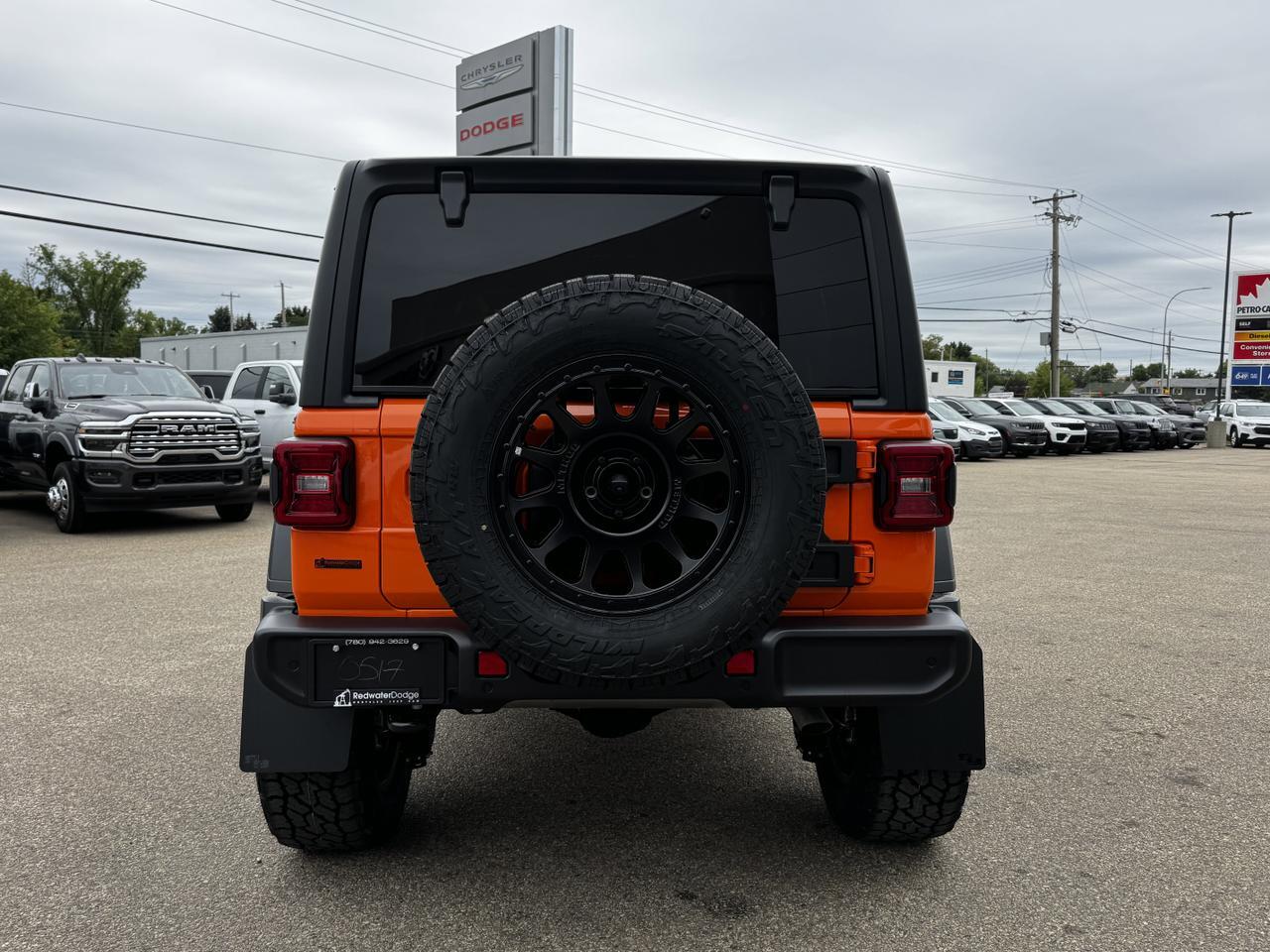 2025 Jeep Wrangler Sport S 4x4 | Rig Ready Wrangler  | 4 Door | Hardtop | Heated Seats | Remote Start | Backup Camera Redwater AB
